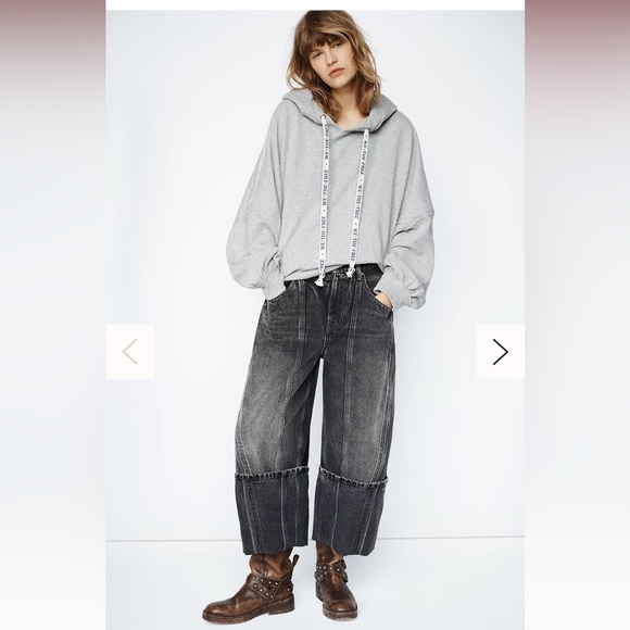 FREE PEOPLE FP Movement We The Free We Hoodie NWT - Picture 2 of 6